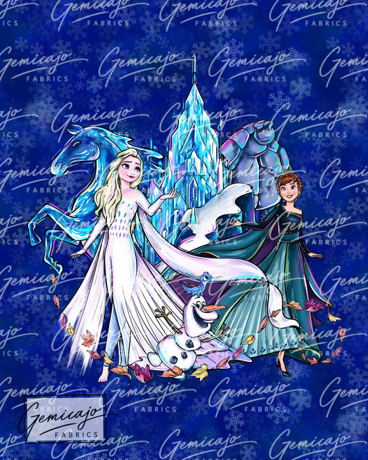 Frozen Blue, Blanket Panel