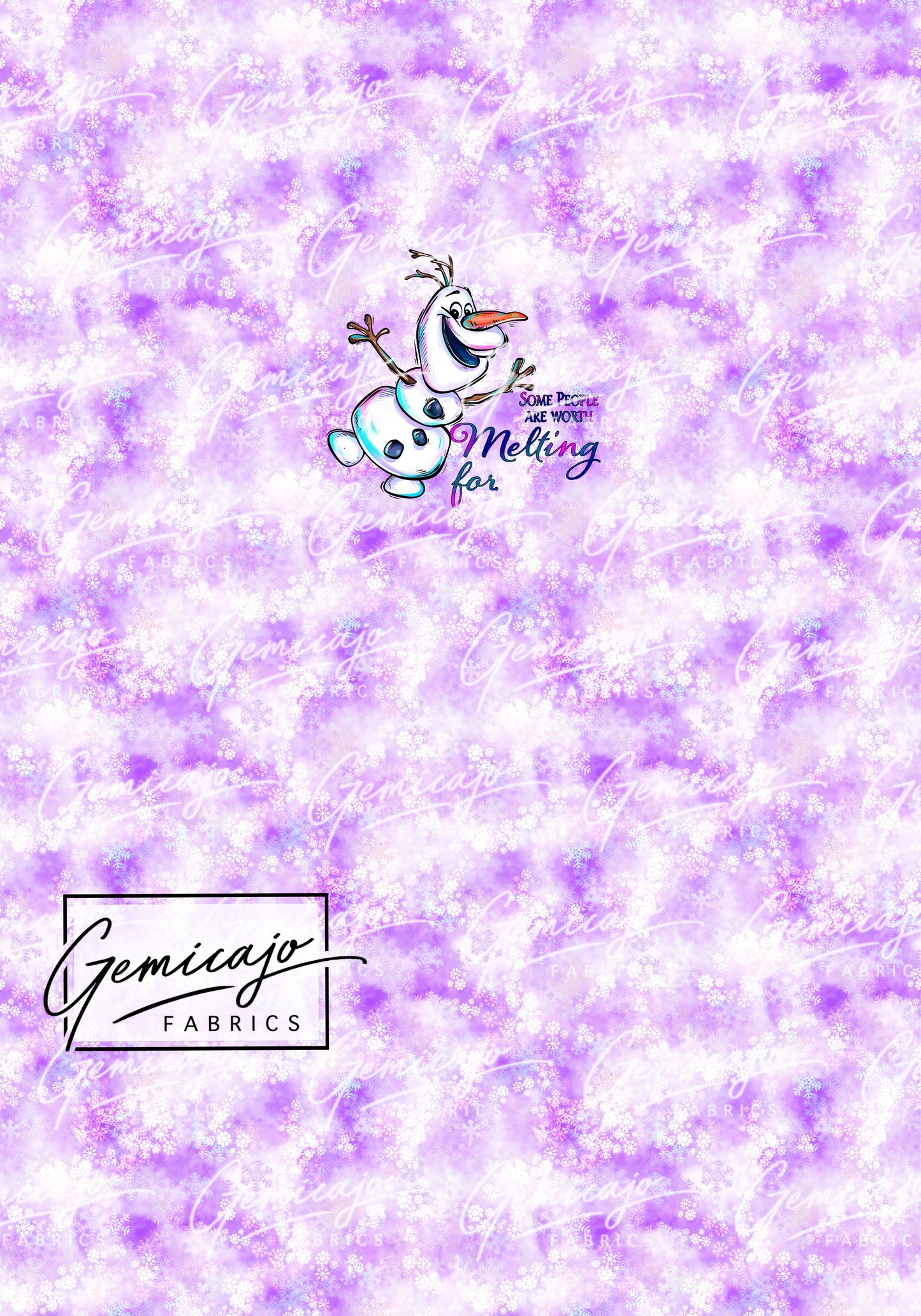 Frozen Melting For Panel, Pink