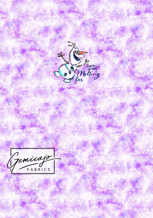 Frozen Melting For Panel, Pink