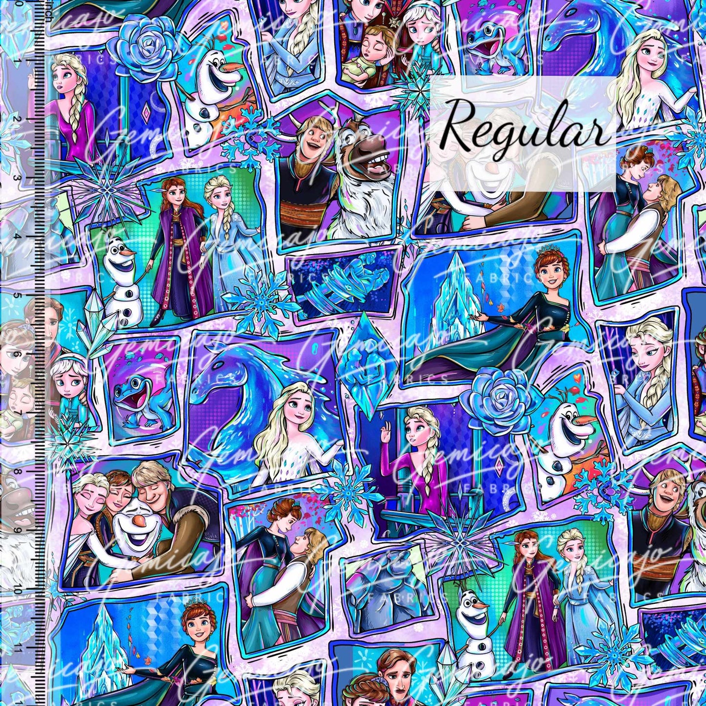 Frozen Collage, Pink