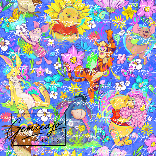 Spring Bear, Blue