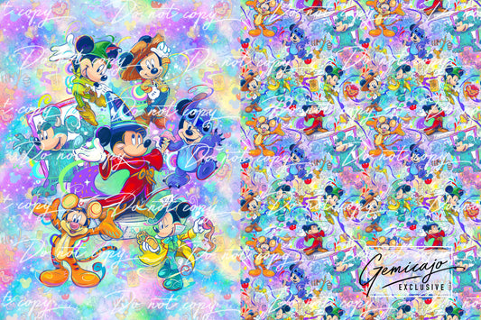 Mickey Magic, Rainbow Snuggle Blanket