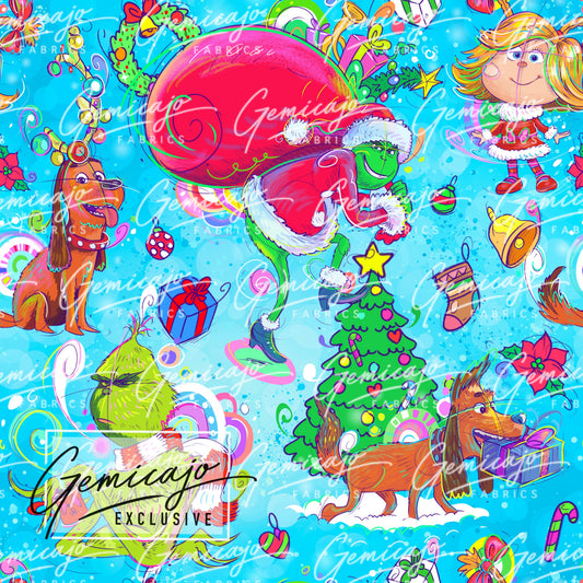 Magical Grinch, Bright Blue