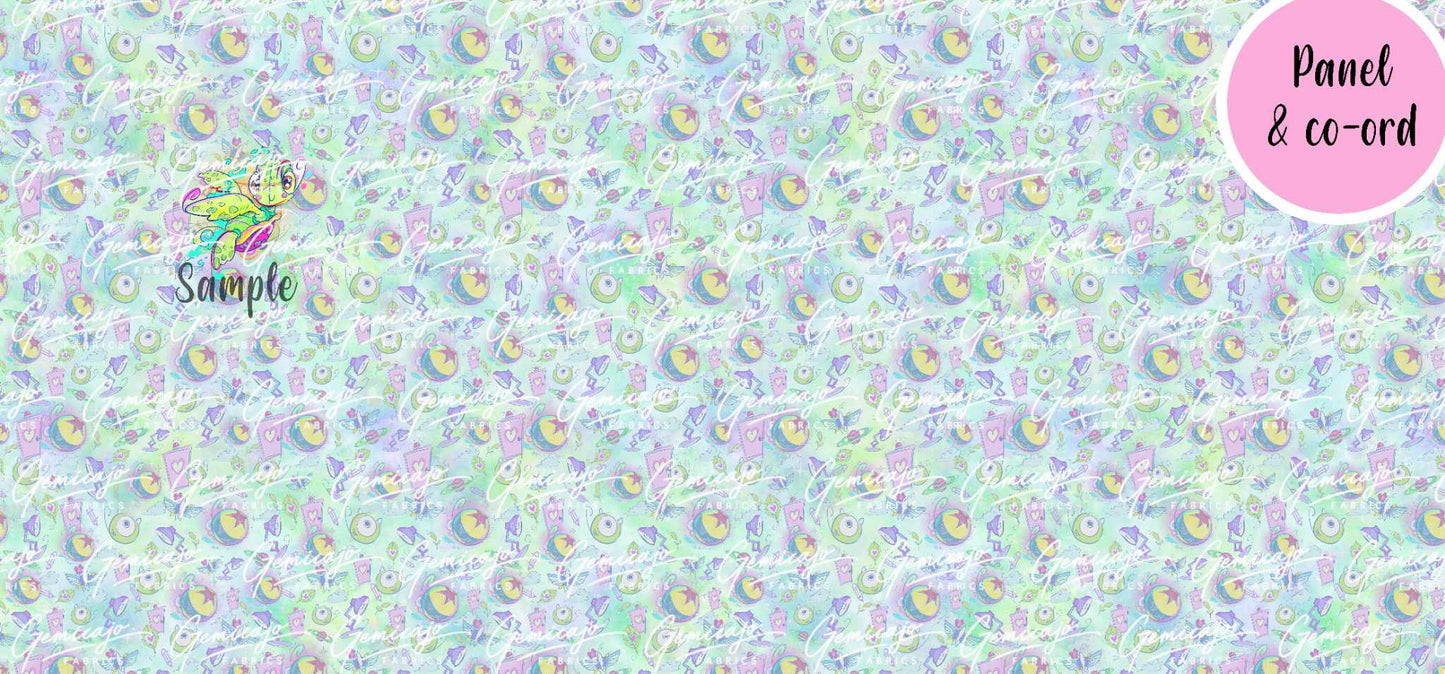 Pixar, Green Panel, Mike
