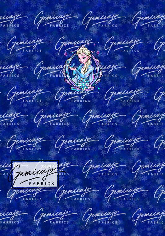 Frozen Elsa Panel, Blue