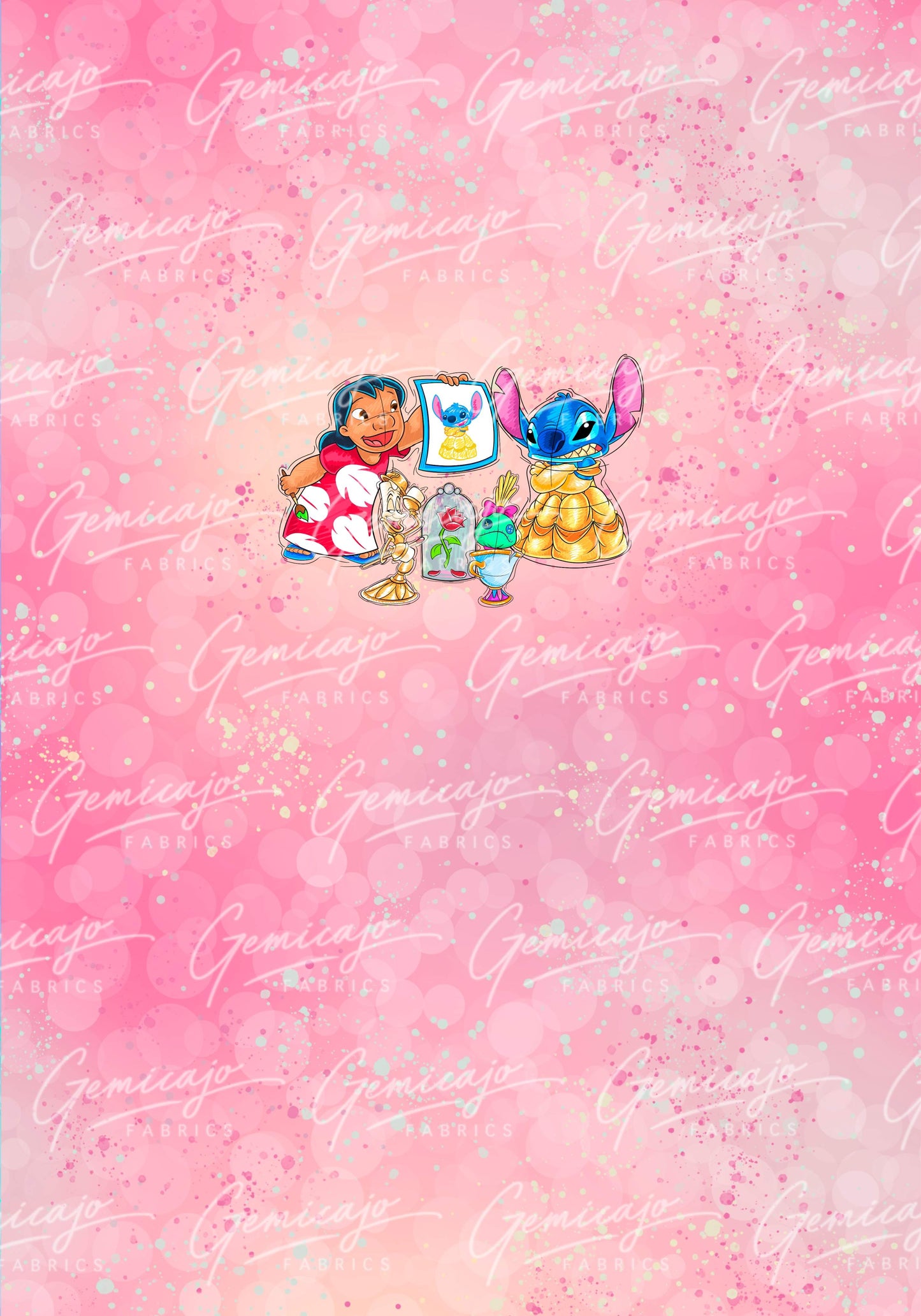 Pink Bella Dress up Panel